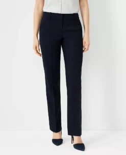 The Sophia Straight Pant In Seasonless Stretch