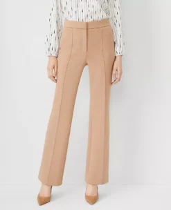 The Pintucked Trouser Pant In Double Knit -ChicMeadow Shop 595860 5051 ALT2