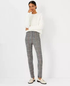 The High Waist Audrey Pant In Plaid
