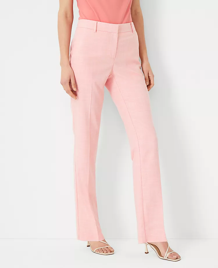 The Sophia Straight Pant In Texture 1 The Sophia Straight Pant In Texture