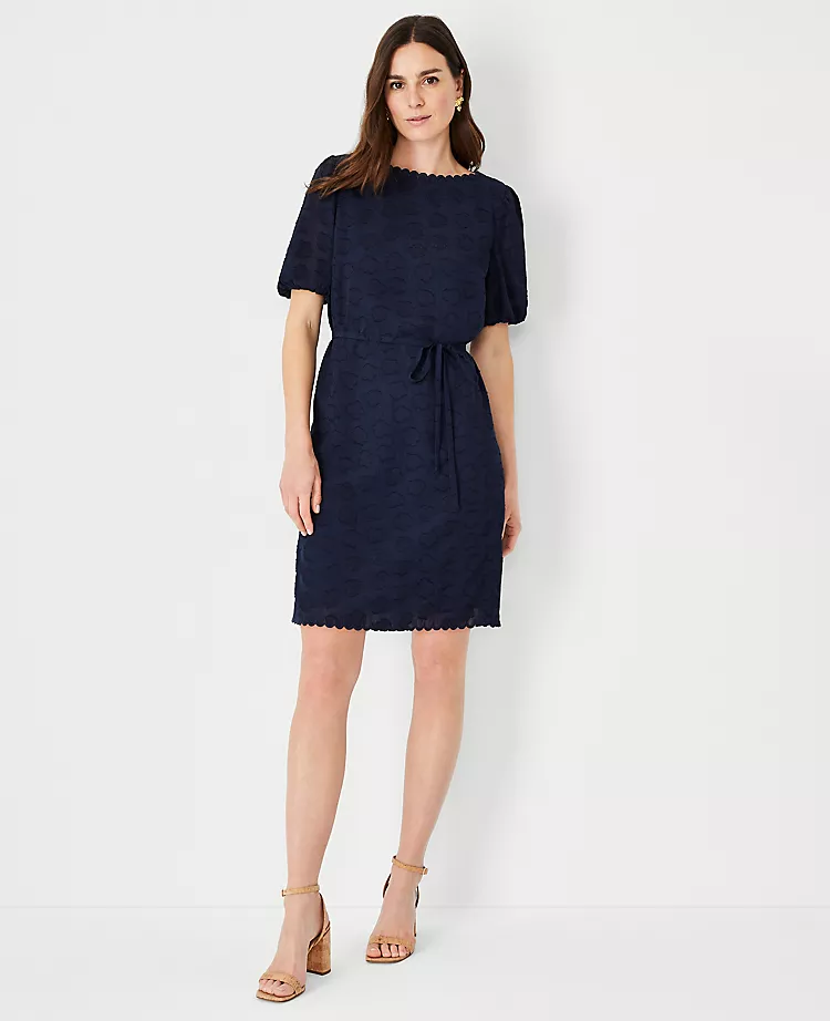 Floral Clip Shift Dress 1 Floral Clip Shift Dress