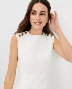 Tweed Flounce Shift Dress -ChicMeadow Shop 603818 9192 ALT2