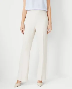 The Side Zip Trouser Pant In Fluid Crepe