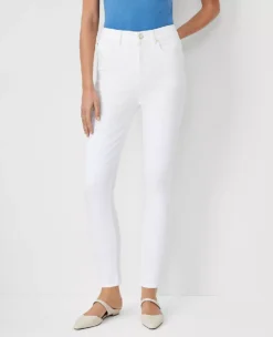Curvy Sculpting Pocket Highest Rise Skinny Jeans In White