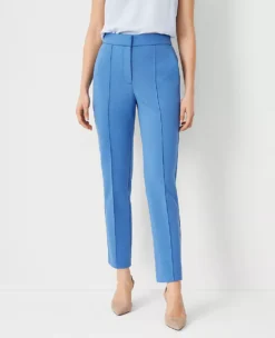 The Eva Ankle Pant In Double Knit - Curvy Fit