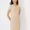 Polka Dot Tee Shift Dress