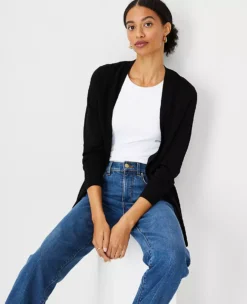 Linen Blend Open Cardigan 6 Linen Blend Open Cardigan -ChicMeadow Shop 611745 2222 ALT2