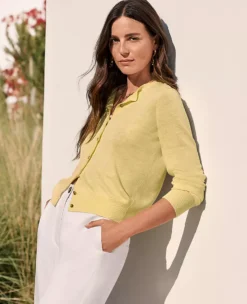 Linen Blend Ann Cardigan -ChicMeadow Shop 611747 1782 MKTG1