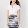 Wave A-Line Pocket Skirt