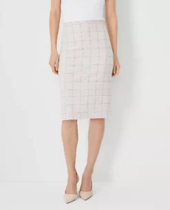 The Pencil Skirt In Plaid